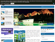 Tablet Screenshot of hoteltermesibarite.com